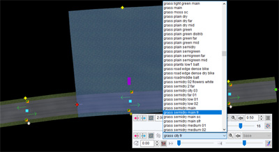 Быстрое редактирование обочины дороги в редакторе карты ETS 2